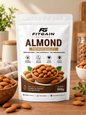 Fitgain Nutrition Almonds - Premium Quality (500g)